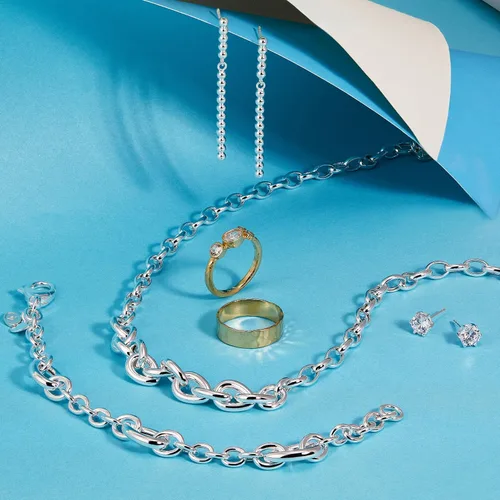 Miniatura 7 de Silpada Anillo Smooth Operator en plata de ley chapada en oro amarillo de 14 quilates