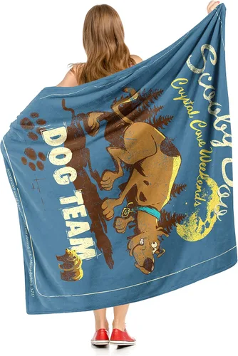 Miniatura 2 de Northwest Scooby Doo - Manta de seda táctil, 50 x 60 pulgadas, equipo de perros