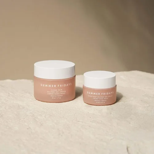 Miniatura 10 de Summer Fridays Cloud Dew Gel Cream Hidratante Mini - Hidratante facial ligero con ácido hialurónico + ceramidas para hidratación y piel tersa