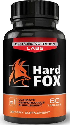 Hard Fox – # 1 Ultimate Performance – Tamaño añadido de 3 pulgadas en 60 días – Pastillas de ampliación para hombres – Super Drive, fuerza, tamaño,