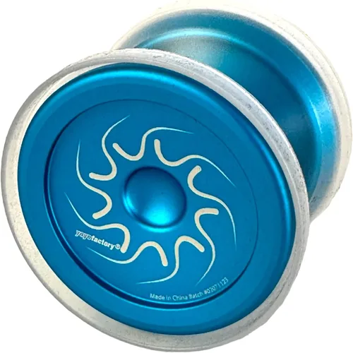 Miniatura 4 de Nine Dragons YoYo (Aqua Orange Fade con tapas transparentes)