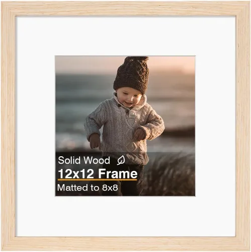 Miniatura 71 de KINLINK 3.5x5 Picture Frame, Ash Black Solid Wood Frame with Plexiglass for Table Top and Wall Mounting, Photo Frame for Horizontal or Vertical