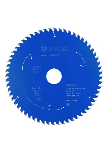 Miniatura 2 de Bosch Professional Circular Saw Blade Expert (para madera, 7.480 x 1.181 x 0.059 in, 60 dientes; Accesorios: Sierra circular inalámbrica)