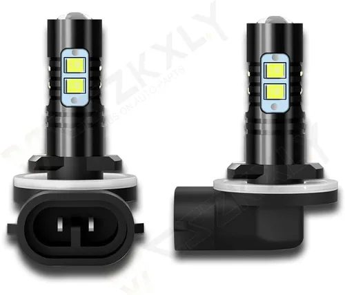 Miniatura 4 de Compatible con faros delanteros JD Deere Gator HPX615E 815E 625i 825i 825E; focos AXE16948, bombillas antiniebla 886/894/896/881, 6000K blanco frío