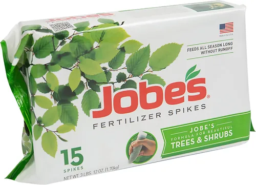 Miniatura 14 de Espinas fertilizadoras para hoja perenne de Jobe’s 13-3-4 fertilizante con tiempo de liberación para junípero, ciprés y todos los otros árboles