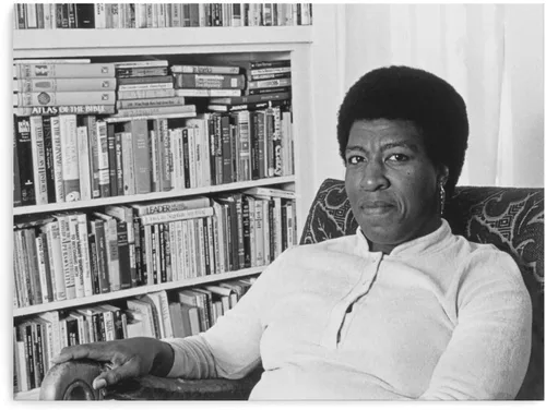 Octavia Butler Póster impreso vintage para pared, lienzo, decoración de pared, decoración del hogar, sala de estar, estética, 24 x 32 pulgadas,