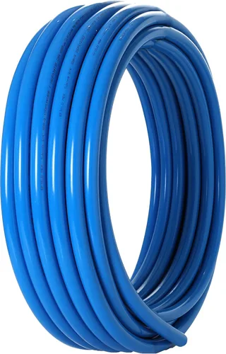 EFIELD 3/4 pulgadas 100 pies Pex A tubería/tubería color azul para aplicaciones de fontanería de agua potable con un cortador de tubos, (YB100)