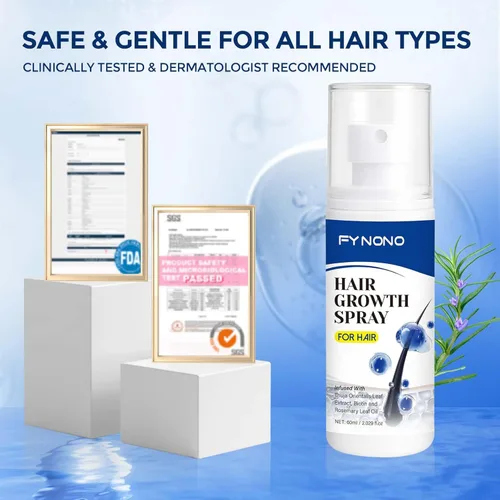 Miniatura 6 de Spray para el crecimiento del cabello, suero para el crecimiento del cabello para mujeres y hombres, tratamiento de crecimiento del cabello