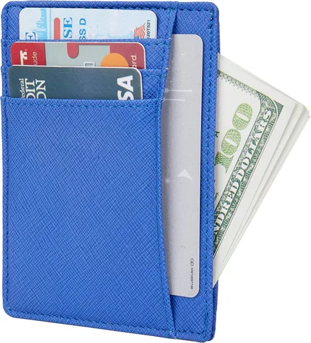 Miniatura 2 de Pequeñas carteras de bolsillo con bloqueo RFID para hombres y mujeres