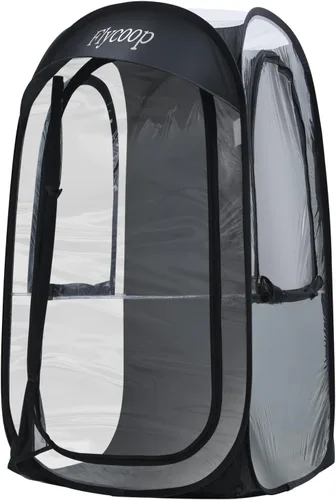 Miniatura 10 de Sports Tent Pop Up Shelter: Flycoop 37" L x 37" W x 63" H Weather Sports Pod for 1 Person Shelter in Winter Portable Camping Tents Outdoor Cold Azul