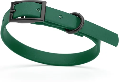 Miniatura 110 de Dogline Biothane - Collar impermeable para perro con hebilla de liberación rápida, resistente cincha de nailon recubierta con resistente y a prueba
