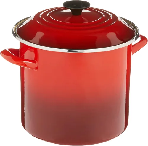 Miniatura 13 de Le Creuset - Olla esmaltada en acero, 16 cuartos de galón, Cerise