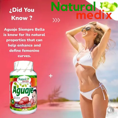Miniatura 7 de Aguaje Siempre Bella de Natural medix - Superfruta amazónica para vitalidad, equilibrio y resplandor femeninos