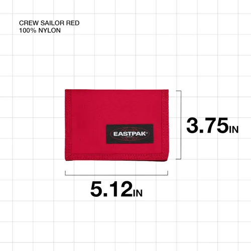 Miniatura 2 de Eastpak Crew - Cartera delgada con anillo para llavero, Rojo (Sailor Red), Tripulación Individual
