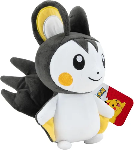 Miniatura 4 de Pokémon Oficial y de alta calidad Emolga adorable de 8 pulgadas, ultra suave, juguete de peluche, perfecto para jugar y exhibir, tengo que
