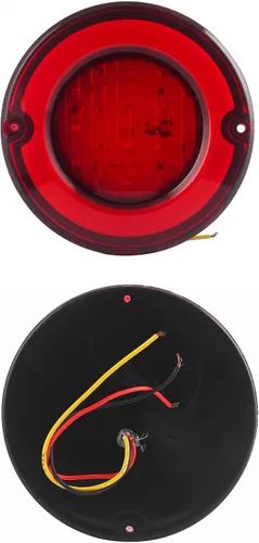 Miniatura 5 de Luces traseras LED grandes redondas vintage para montaje de luces traseras con combinación de luces traseras vintage de 5.000 in DI, adecuadas