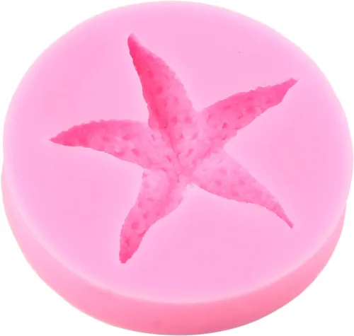 Miniatura 7 de Molde de silicona para fondant de temática marina, molde de silicona para estrellas de mar, mini moldes para hornear para decoración de tartas