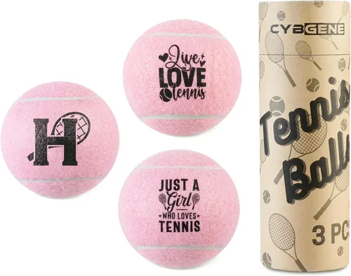 Miniatura 9 de Regalos de tenis, pelota de tenis personalizada, juego de 3 pelotas de tenis únicas con paquete de regalo, perfecto para compañeros de equipo de Men