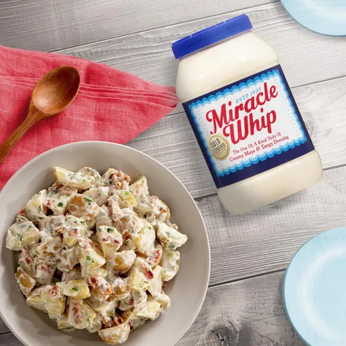 Miniatura 8 de Aderezo tipo mayonesa Miracle Whip, para un estilo de vida keto y bajo en carbohidratos, frasco de 30 fl oz