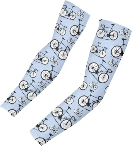 Miniatura 9 de Binienty Mangas de protección solar UV para mujeres y hombres, mangas deportivas refrescantes para golf, correr, ciclismo, senderismo