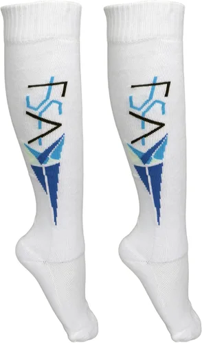 Miniatura 6 de Atyhao Medias de esgrima, calcetines de esgrima transpirables de algodón peinado grueso que absorben el sudor, elásticos para entrenamiento