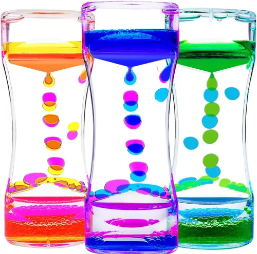 Liquid Motion Bubbler - Tubos antiestrés para aliviar el estrés - Juego visual calmante para la escuela, el hogar, la oficina, relleno de calcetines