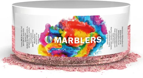 Miniatura 53 de MARBLERS - Polvo de mica de grado cosmético, nacarado, no tóxico, vegano, libre de crueldad, sombra de ojos, esmalte de uñas, arte de uñas, [Gris]