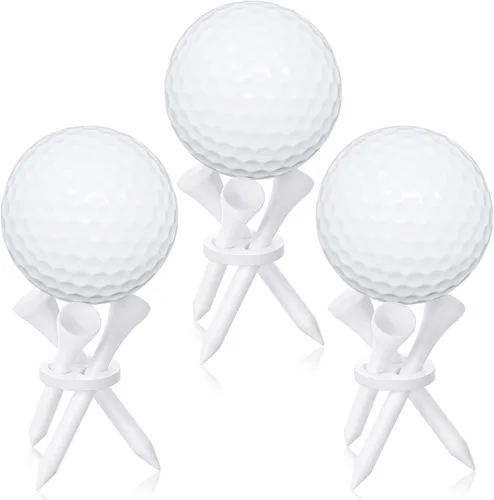 Miniatura 8 de Gemscream 1 soporte de exhibición de pelotas de golf acrílicas, trípode para pelotas de golf, soporte de exhibición de pelotas de golf