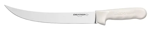 Dexter-Russell 5493 Sani-Safe (S132N-10) - Cuchillo de rotura Sani-Safe (S132N-10), hoja estrecha de acero DEXSTEEL de alto carbono de 10 pulgadas,