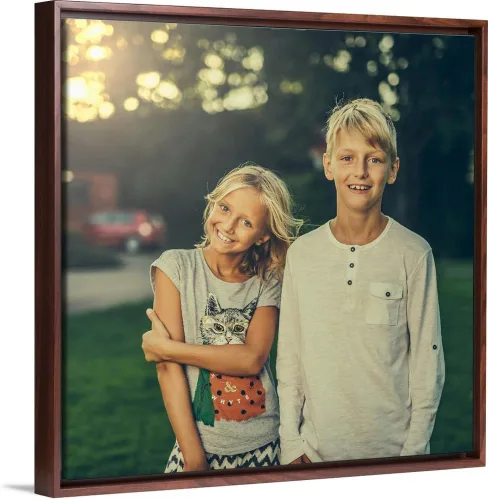 Miniatura 26 de Lona Premium gruesa para envolver – tu foto personalizable, none, 12" x 12" Sin marco