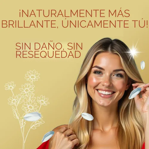 Miniatura 5 de Grisi Manzanilla Gold Champú extra aclarante con extracto de manzanilla y cúrcuma para un cabello naturalmente más brillante, suave y luminoso