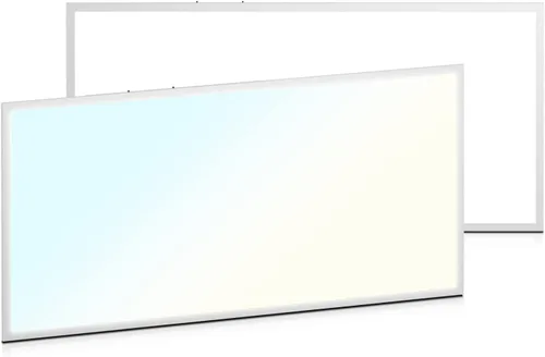 Miniatura 12 de Magshion Panel de luz LED 1 x 4, luz de techo empotrada regulable 36/40/50W y 3000K/4000K/5000K temperaturas de color seleccionables, lámpara