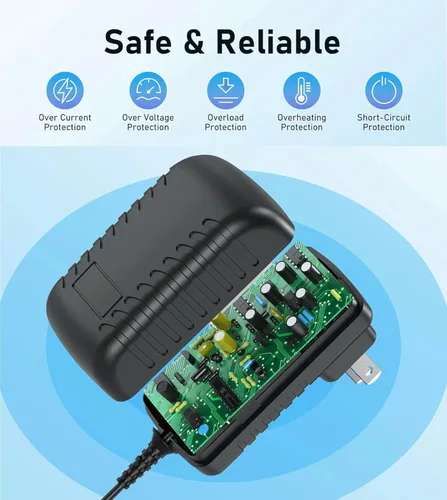 Miniatura 2 de Reemplazo del adaptador de CA para C6 100894 Cable de alimentación de bicicleta de ciclismo de ejercicio