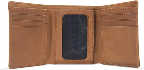 Miniatura 4 de Carhartt Men's Casual Saddle Leather Wallets, Available in Multiple Styles and