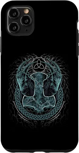 Miniatura 11 de Funda para iPhone X/XS Viking Mjolnir Thors Hammer Pagan Norse Mythology Case