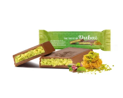 Miniatura 5 de Dubai Chocolate - Chocolate con Leche Con Pistacho (Cikolata Meshur Dubai Lezzeti)