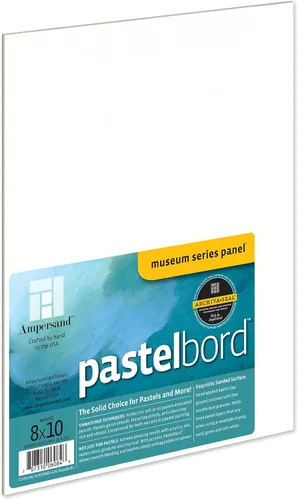 Miniatura 39 de Ampersand Art Supply Serie Museum Pastelbord 5 x 7 pulgadas Colores surtidos Panel de pintura pastel y seco de 1/2 pulgada Sostiene más