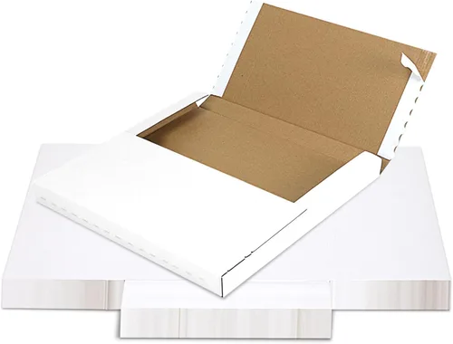 Miniatura 41 de HORLIMER Paquete de 40 cajas de envío de 5 x 5 x 5, caja de cartón corrugado blanco para correo, embalaje, pequeñas empresas