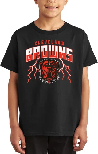 Miniatura 5 de Junk Food Camiseta para niños estándar x NFL Team Lightning con licencia oficial para niños
