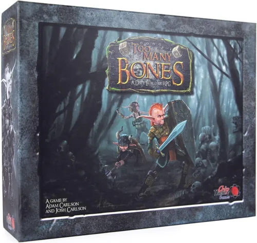 Too Many Bones Dice-Builder - Juego de rol estratégico de fantasía para edades de 14 años en adelante, 1-4 jugadores