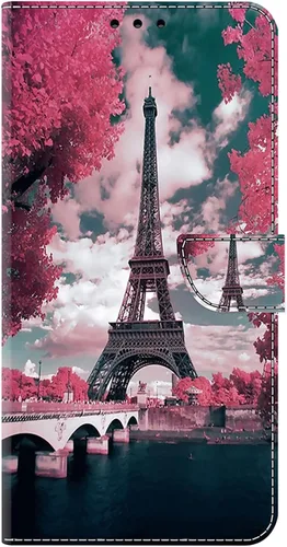 Miniatura 31 de Funda para Samsung Galaxy S22, cartera Flip Folio lindo 3D pintado de dibujos animados PU Funda de cuero PU para niñas mujeres ranuras para tarjetas