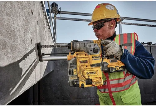 Miniatura 8 de DEWALT DCH293B 20V Max XR - Taladro de martillo rotativo en forma de L de 1-1/8 pulgadas, sin escobillas, SDS Plus (solo herramienta)