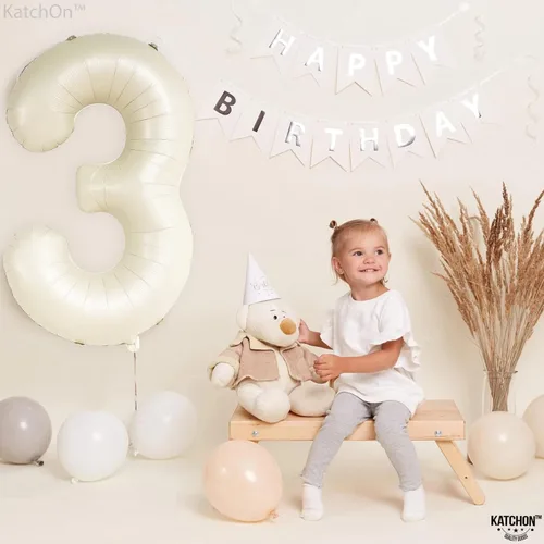 Miniatura 1264 de KatchOn, Globo grande azul número 2 de 40 pulgadas Decoraciones de cumpleaños de Baby Shark para niño de 2 años Globo azul número 2 Globo