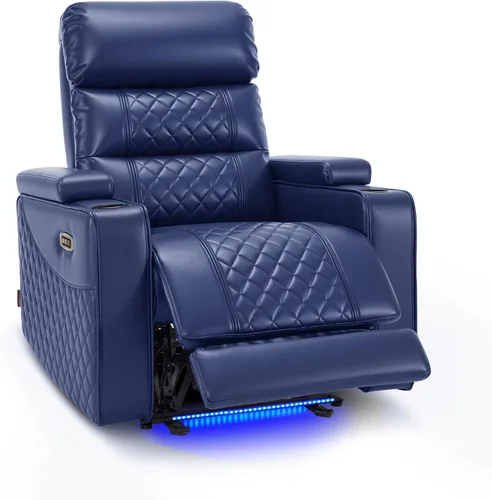 Miniatura 16 de MCombo Sofá Loveseat Eléctrico de 3 Asientos de 76.7'' para Adultos, Asiento de Cine en Casa con Reposacabezas Eléctrico, Certificado FSC, Puertos