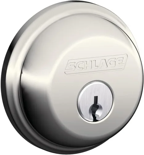 Miniatura 18 de Schlage - Cerrojo con llave de 1 lado, la más alta seguridad residencial, negro mate, B60 N 622