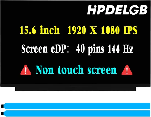 Reemplazo para Acer Nitro 5 AN515-54 AN515-55 AN515-57 AN515-58 N20C1 N22C1 737S 74TT 76DW 728C 73H1 Pantalla LCD 15.6" 144Hz 40PIN 1920x1088 0 IPS