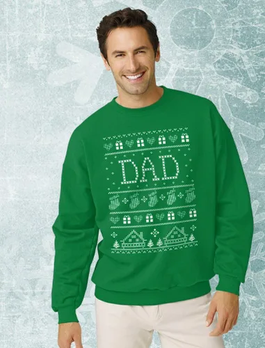 Miniatura 3 de Tstars Divertido regalo para papá y papá feo suéter de Navidad