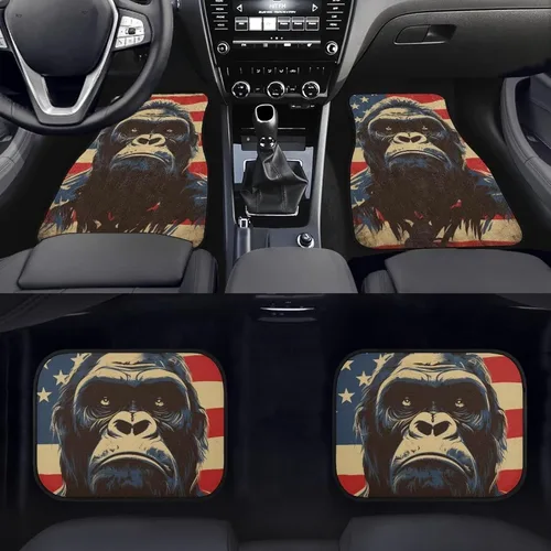 Miniatura 14 de 4 alfombrillas delanteras y traseras para automóvil, SUV, furgoneta y camión, protección de suelo para todo tipo de clima, juego de accesorios