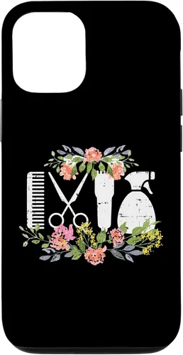 Miniatura 27 de Funda de regalo para iPhone 13 Pro Max Hair Styling Tool Flower Hairdresser Hairstylist Barber Gift Case