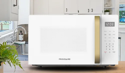 Miniatura 11 de FRIGIDAIRE Microondas retro de 1.05 pies cúbicos, oro blanco